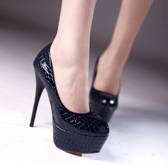 Elegant Sexy 2020 Platform shallow Shoes Woman Thin High Heels 13.5cm Pumps wedding party Women Ladies Shoes big Size 31-44 8-5