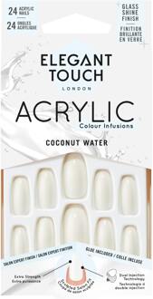 Elegant Touch Kunstnagels Elegant Touch Colour Acrylic Coconut Water Nails