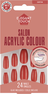 Elegant Touch Kunstnagels Elegant Touch Colour Acrylics Poppy Pomegranate 1 st