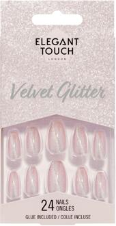 Elegant Touch Kunstnagels Elegant Touch Velvet Glitter Celestial Nails 24 st