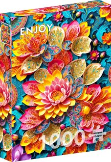 Elegant Waterlilies Puzzel (1000 stukjes)