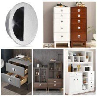 Elegante Deurklink Uitstekende Insert Plastic Gepolijst Pull Schuifdeur