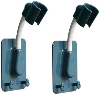 Elegante Douchekop Handset Houder Chrome Wall Mount Badkamer Universele Zuig Beugel Douchekop Houder Levert # YL10