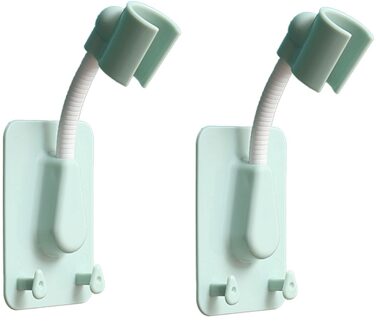 Elegante Douchekop Handset Houder Chrome Wall Mount Badkamer Universele Zuig Beugel Douchekop Houder Levert # YL10