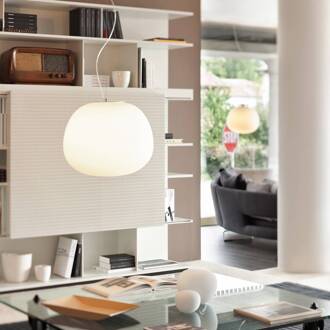 Elegante hanglamp MOCHI 38 cm wit