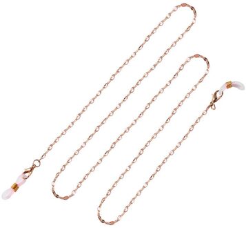 Elegante Mode Leesbril Ketting voor Vrouwen Metalen Zonnebril Snoeren Casual Parel Kralen Glazen Ketting Glazen Lanyard Riem