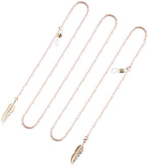Elegante Mode Leesbril Ketting voor Vrouwen Metalen Zonnebril Snoeren Casual Parel Kralen Glazen Ketting Glazen Lanyard Riem