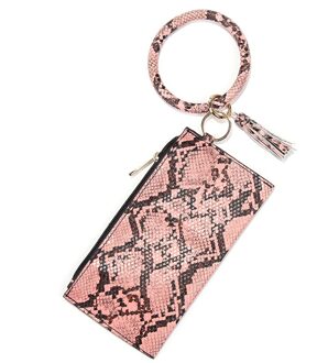 Elegante Pu Lederen Bangle Sleutelhanger Mode Women Polsbandje Sieraden Armbanden Bangles Met Portemonnee Vrouwelijke Tas Opknoping Accessoires