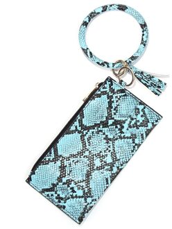 Elegante Pu Lederen Bangle Sleutelhanger Mode Women Polsbandje Sieraden Armbanden Bangles Met Portemonnee Vrouwelijke Tas Opknoping Accessoires