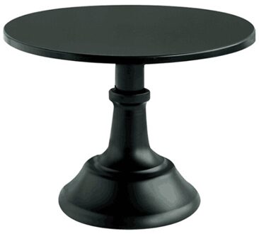 Elegante Ronde Voetstuk Dessert Tafel Hoge Lade Taart Standhouder Cupcake Display Rack Bakvormen Verjaardag Wedding Party Decoratie zwart