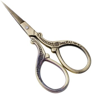Elegante Stof Schaar Maat Schaar Craft Schaar Naaien Schaar Ambacht bronzen