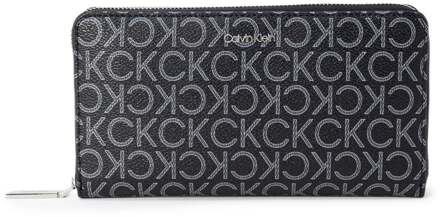 Elegante Zwarte Portemonnee met Muntvak Guess , Black , Dames - ONE Size