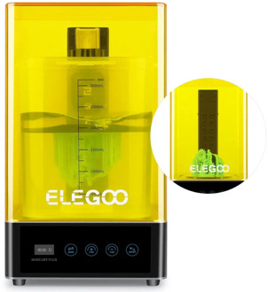 ELEGOO 3D Printer Wash And Cure Machine for Curing Models 2-in-1 Washing and Curing with Sealed Washing Container