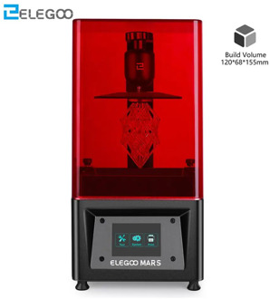 ELEGOO Mars UV Photocuring LCD 3D Printer with 3.5'' Screen Off-line Print 120cm(L) x 70cm(W) x 155cm(H) Printing Size Impresora