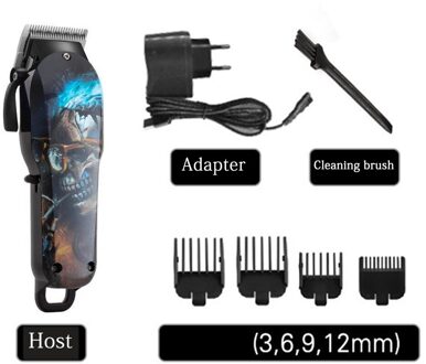 Elektr Krachtige Clipper Haar Maaier Trimmer Baard Scheerapparaat Kapsel Kapsel Professionele Snijden Motor Lithium Batterij stijl-2