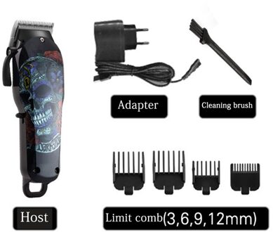 Elektr Krachtige Clipper Haar Maaier Trimmer Baard Scheerapparaat Kapsel Kapsel Professionele Snijden Motor Lithium Batterij stijl-3