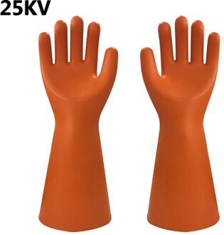 Elektricien Handschoenen Geïsoleerde Rubber Handschoenen 12KV 25KV Hoogspanning Veiligheid Beschermende Werkhandschoenen Isolerende