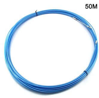 Elektricien Tape Leiding Ducting Kabel Puller Gereedschap Wiel Duwen Voor Bedrading Installatie In Voorraad 50m