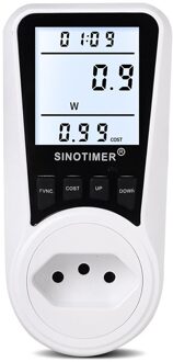 Elektriciteit Gebruik Monitoren Energie Power Elektrische Stroomverbruik Watt Meter Plug-In Socket Power Kilowatt Wattage Meter