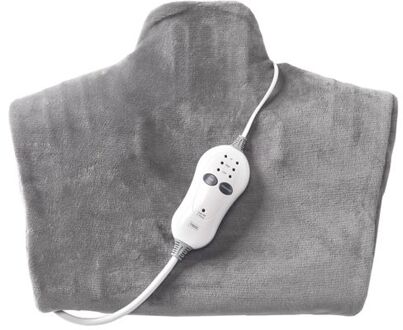 Elektrische 2-in-1 Warmte en Massagekussen / Comfortheat Fleece Trebs Grijs