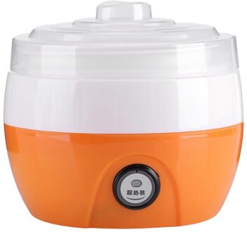 Elektrische Automatische Yoghurt Maker Machine Yoghurt Diy Tool Plastic Container Keuken Apparaat Eu Plug