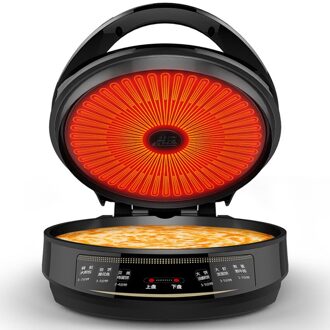 Elektrische Bakpan 1200W Non-stick Crêpe Maker Koekenpan Pizza Bakken Machine Pannenkoek Maker Dubbelzijdig verwarming Steak Fornuis