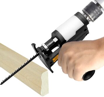 Elektrische Boor Aangepast Om Elektrische Zaag Reciprozaag Attachment Adapter Huishoudelijke Multifunctionele Hout Cutter Houtbewerking zonder olie- can