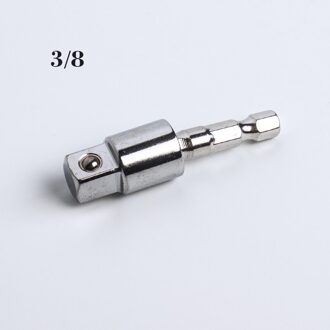 Elektrische Boor Socket Adapter Voor Impact Driver Met Hex Shank Vierkante Socket Boren Draaibaar Extension 1/4 "3/8" 1/2" 0.375duim