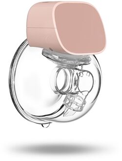 Elektrische Borstkolf Wearable Automatische Melker Handsfree Elektrische Borstkolf Stille Draagbare Baby Borstvoeding Extractor roze