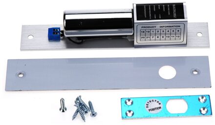 Elektrische Bout Insteekslot Deurslot Elektronische intelligente Rvs Heavy-duty Fail-Safe Deur Toegangscontrole Beveiliging