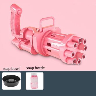 Elektrische Bubble Machine Speelgoed Douyin Met Dezelfde Stijl Van Netto Celebrity Meisje Hart Kinderen Cartoon Automatische Bubble Machine 6