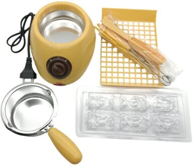 Elektrische Chocolade Smelter Duurzaam Roestvrij Staal Plastic Chocolade Smeltkroes Elektrische Fondue Smelter Machine Tool Y / VS