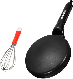 Elektrische Crêpe Pizza Pannenkoek Machine Non-stick Bakplaat Bakken Pan Cake Machine Keuken Koken Gereedschap 220V zwart