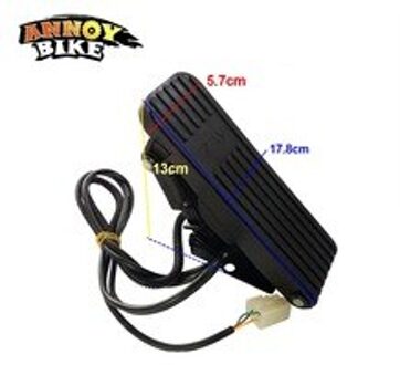 Elektrische Driewieler Gaspedaal Elektrische Scooter Voetpedaal Gaspedaal Speed Control Fiets Gas Pedalen Gaspedaal