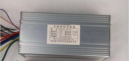 Elektrische Driewieler Motor Borstelloze Controller 750 W 48 V 60 V DC 35A 15MOS Speed Controller Voor 3 4 Wiel Licht E-Auto Deel Reverse 60v 750w