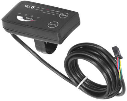 Elektrische Fiets Display Meter 48V LED810 Instrument Display Meter Panel Waterdicht Voor Elektrische Fiets E‑scooter