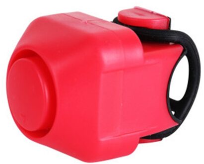 Elektrische Fietsen Bells 130 Db Silicagel Shell Ring Hoorn Regendicht Mtb Fiets Stuur Bell Fiets Outdoor Tool Accessoires rood
