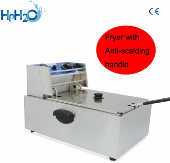 Elektrische Friteuse Elektrische Koekenpan machine frieten Bak maker roestvrijstalen Huishoudelijke Kip Friteuse 2500 w met timer CN