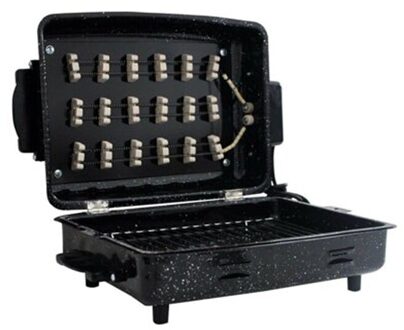 Elektrische Geëmailleerd Vlees Vis Grill Barbecue Kachel Met Weerstand