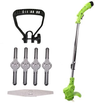 Elektrische Grasmaaier Agrarische Huishoudelijke Draadloze Wieder Draagbare Tuin Snoeien Tool Gras Trimmer Bosmaaier Automower EU