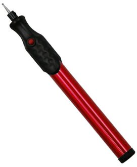 Elektrische Graveren Pen Diy Craft Schrift Met Wrench Slijpen Hoofd Voor Metalen Rood
