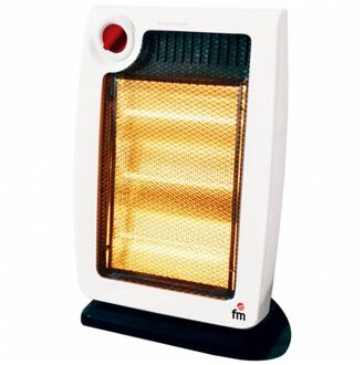 Elektrische Halogeen Heater Grupo FM H20 1200W Wit/zwart