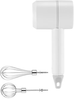 Elektrische Hand Ei-Beater Mixer Voor Zweepslagen Hand Melkopschuimer Roestvrij Handheld Keuken Garde Keuken Accessoires Egg Gereedschap Whte