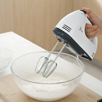 Elektrische Hand-Held Eiklopper Mini High-Power Rvs Bakken Ei Mixer Automatische Eiklopper Huishouden