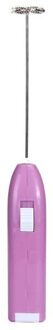 Elektrische Handvat Eiklopper Melk Stirrer Frother Foamer Koffie Whisk Mixer Diy Masker Treater Sap Stirrer Keuken Gadget Kloppers Paars