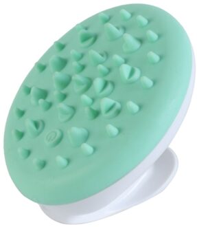 Elektrische Hele Lichaam Meridiaan Massage Borstel Antislip Handvat Multifunctionele Gezondheid Baggeren Instrument groen