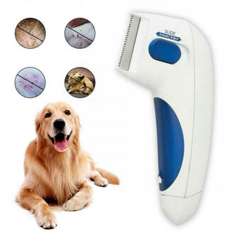 Elektrische Huisdier Vlooien Luizen Cleaner Kam Grooming Removal Tools Voor Kat Hond Borstel Anti Vlo Dierbenodigdheden