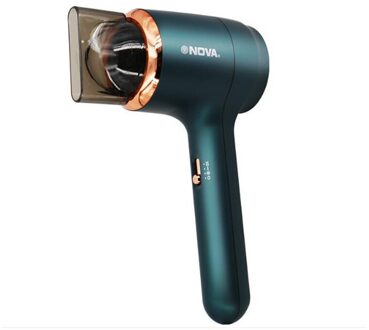 Elektrische Huishoudelijke Föhn Hamer Föhn Uitvouwbaar Handvat 1600W Power Koude Warme Lucht Negatieve Ionen Constance Temperatuur groen