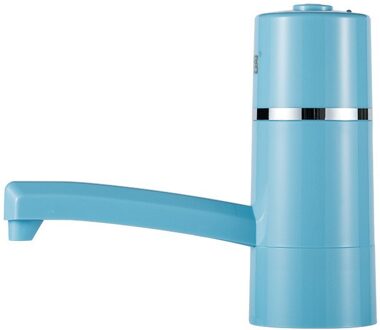Elektrische Huishoudelijke Water Dispenser Usb Opladen Gebotteld Water Pompen Apparaat 5W Touch Control Water Pompen Zuig Machine Blauw