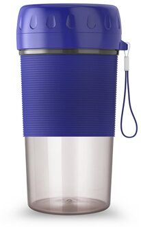 Elektrische Juicer Kleine Fruit Cup Voedsel-Blender Mini Keukenmachine 300Ml Blender Elektrische Keuken Mixer Juicer Fruit Cup Blauw